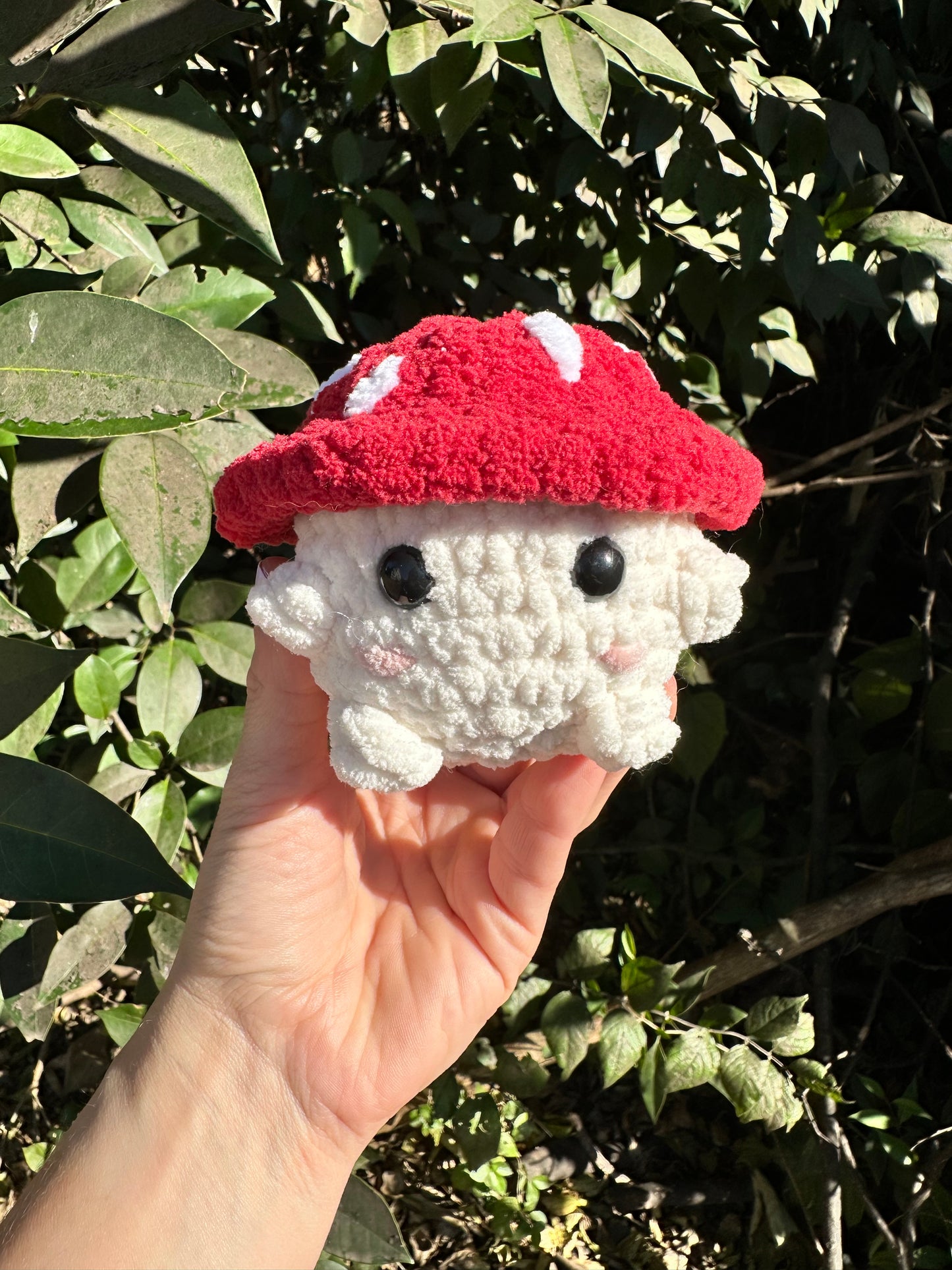 Colorful Mushroom Friend | Handmade Crochet Plushie | Handmade Christmas Gift