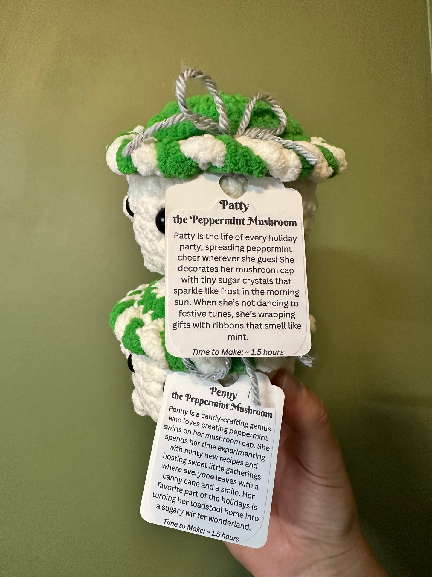 Colorful Mushroom Friend | Handmade Crochet Plushie | Handmade Christmas Gift